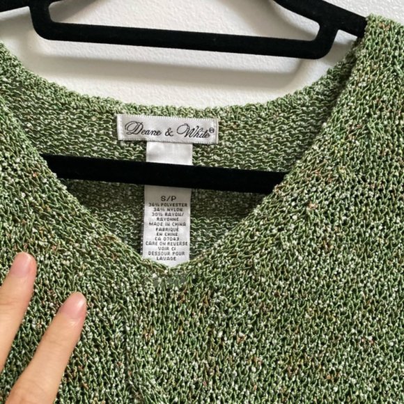 Vintage Deane & White Cable Knit Sweater - Picture 3 of 3